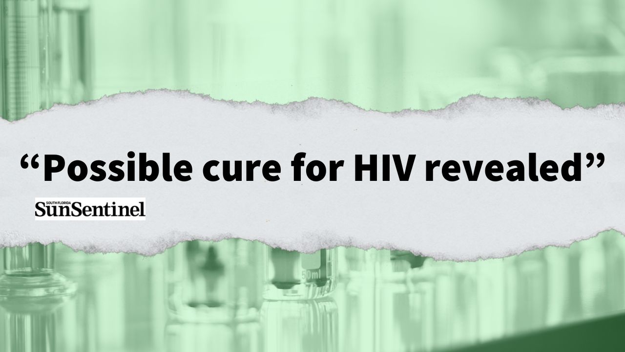 GAMMORA - possible cure for HIV taken from the press